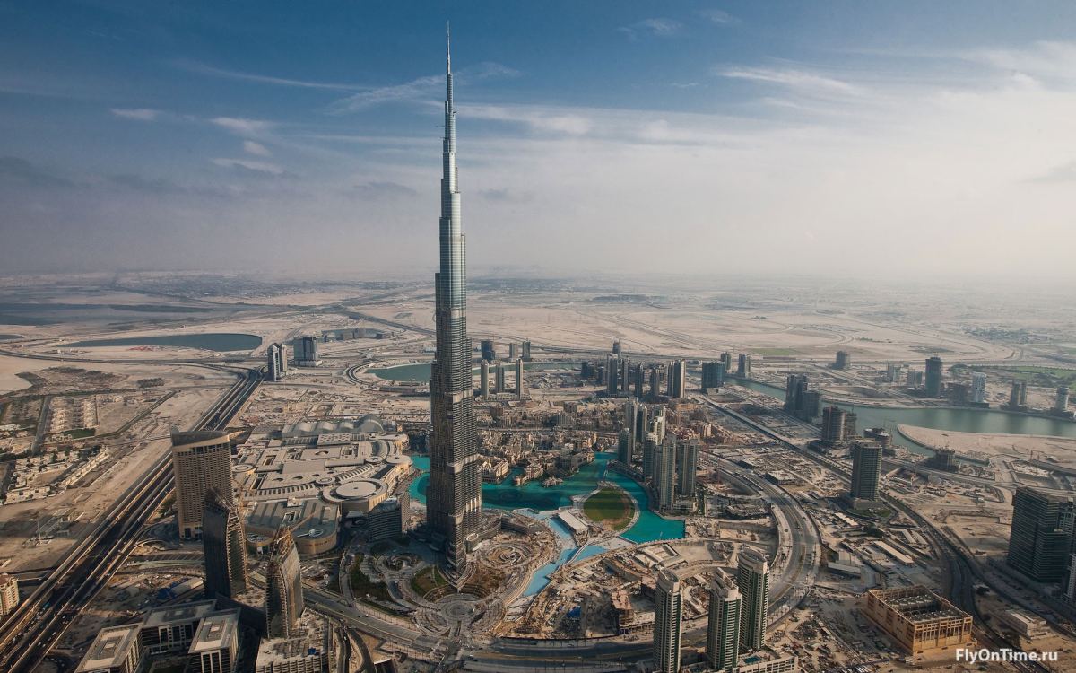 Burj Khalifa (Бурдж-Халифа) в Эмиратах - место, которое необходимо посетить